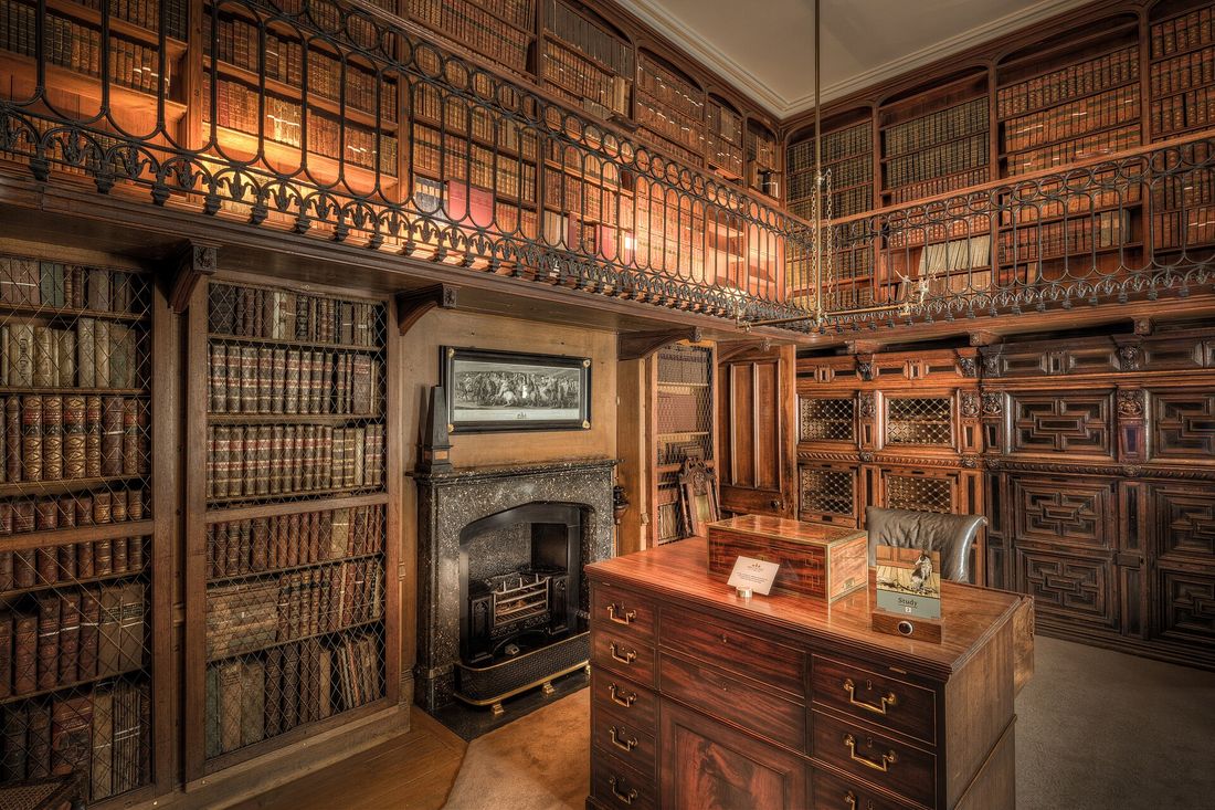 Library Wall Shelving (Made to Order)